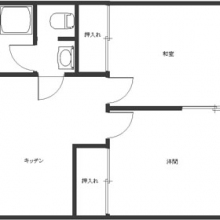 リフォーム前間取り