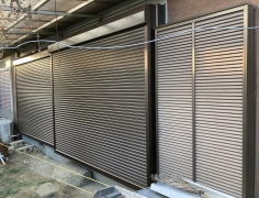 防災対策に✨YKK 後付けシャッター取付け工事 ～佐倉市 T様～
