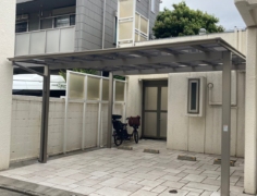 カーポート設置工事 LIXIL フーゴ～東京都中野区～