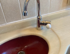 停電時の対策に 手洗い自動水栓から手動水栓へ～千葉県佐倉市 S様～
