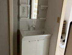 古い団地の洗面化粧台…昭和から令和に生まれ変わり一新～千葉県印西市 T様～