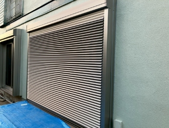 防犯・台風対策におすすめ｜LIXIL電動リフォームシャッター後付け施工例～千葉県佐倉市 C様～