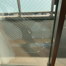 《施工前》熱割れを起こしてしまいました。