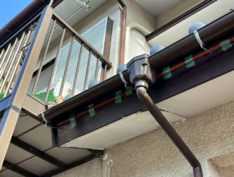 外れてしまった雨どいをしっかり修繕。住まいを守る安心のメンテナンス工事～千葉県四街道市 K様