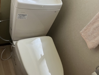 TOTO「ピュアレストQR×アプリコット」で清潔&節水!手すり設置で将来も安心なトイレリフォーム~千葉県印西市 M様~